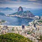 Rio de Janeiro au Brésil, vue sur Coppa Cabana