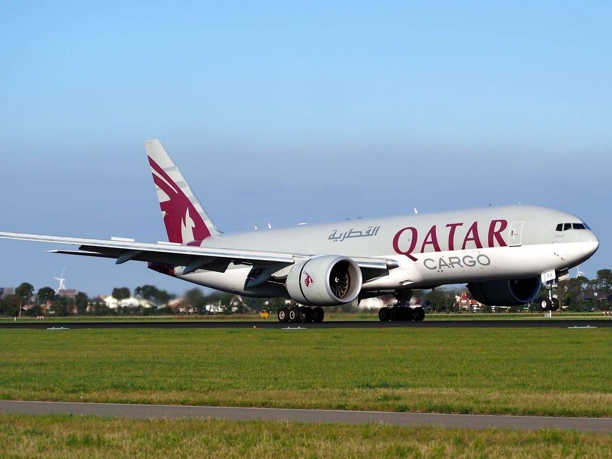 UIn avion de Qatar Airways, un des plus confortable et luxueux sur le marché