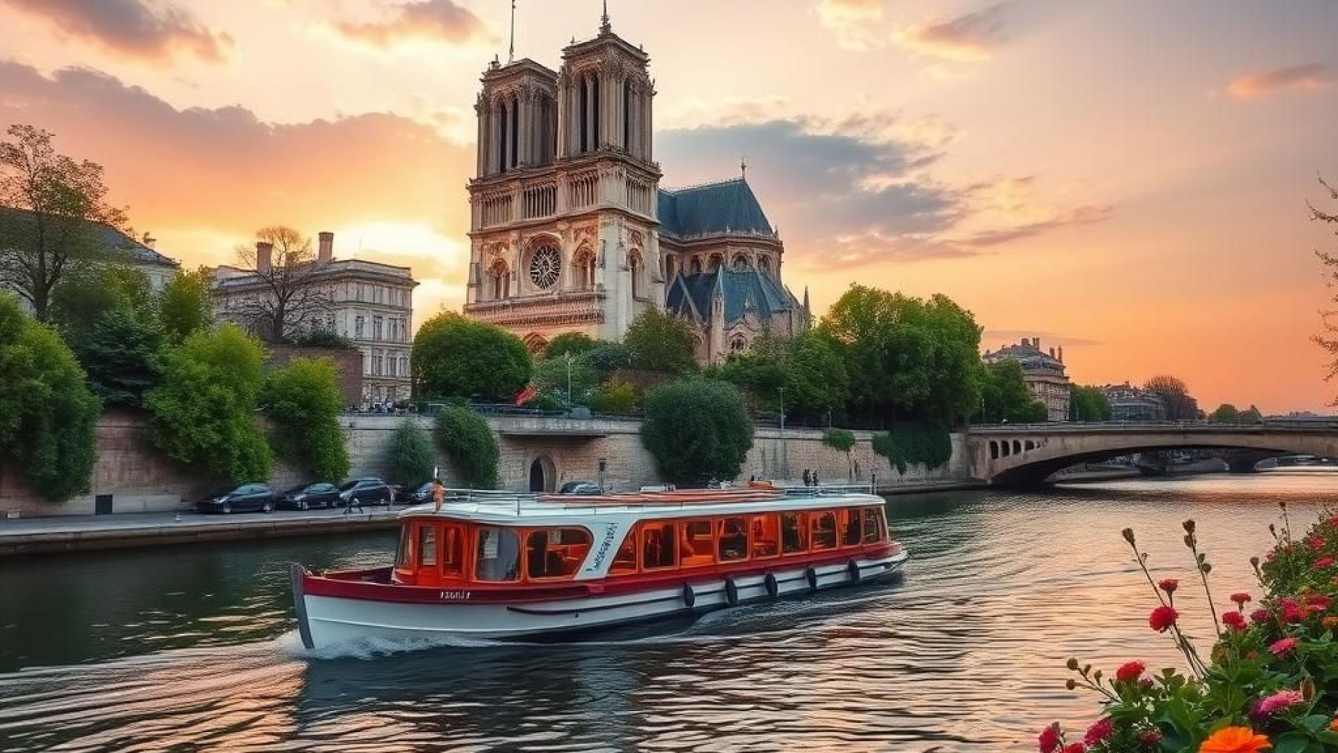 La croisi�re sur la Seine permet de voir les monuments d'un autre point de vue